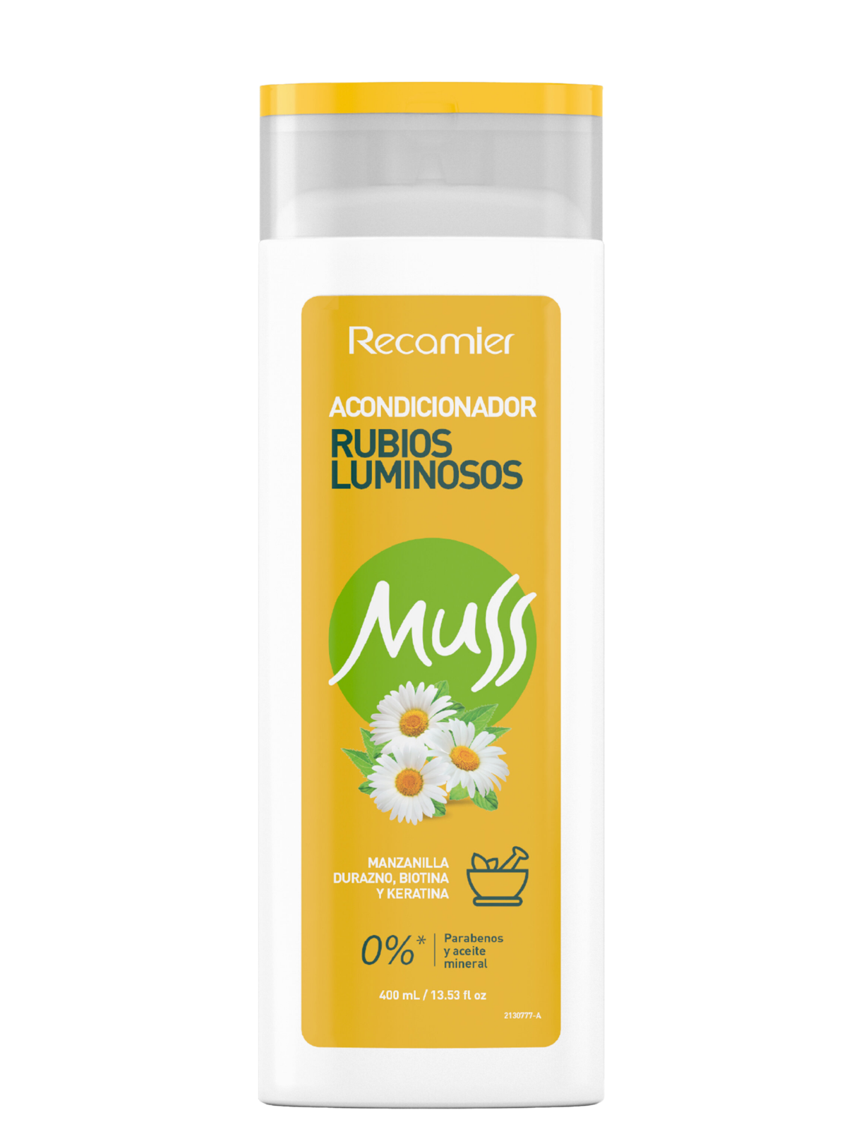 ACOND MUSS RUBIOS LUMINOSOS X 400 ML RECAMIER