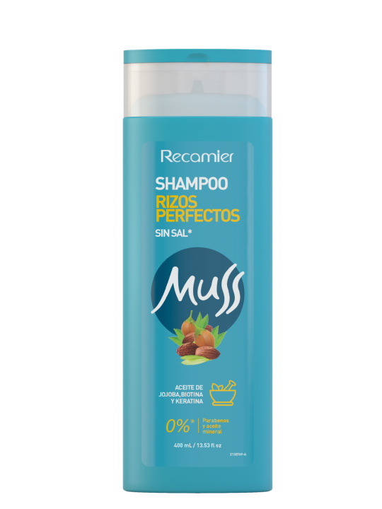 SHAMPO MUSS RIZOS PERFECTOS X 400 ML RECAMIER