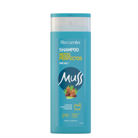SHAMPO MUSS RIZOS PERFECTOS X 400 ML RECAMIER
