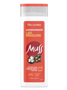 ACOND MUSS LISOS BRASILERO X 400 ML RECAMIER
