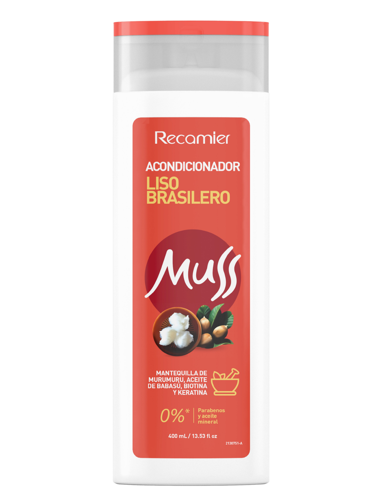 ACOND MUSS LISOS BRASILERO X 400 ML RECAMIER