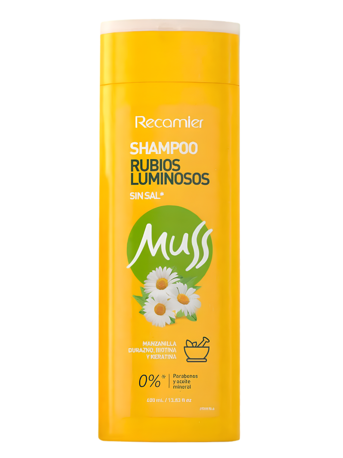 SHAMPO MUSS RUBIOS LUMINOSOS X 400 ML RECAMIER