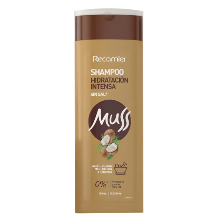 SHAMPO MUSS HIDRATACION INTENSA X 400 ML RECAMIER