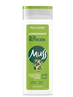 ACOND MUSS ALTA NUTRICION X 400 ML RECAMIER