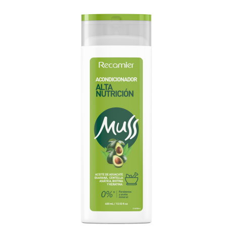 ACOND MUSS ALTA NUTRICION X 400 ML RECAMIER