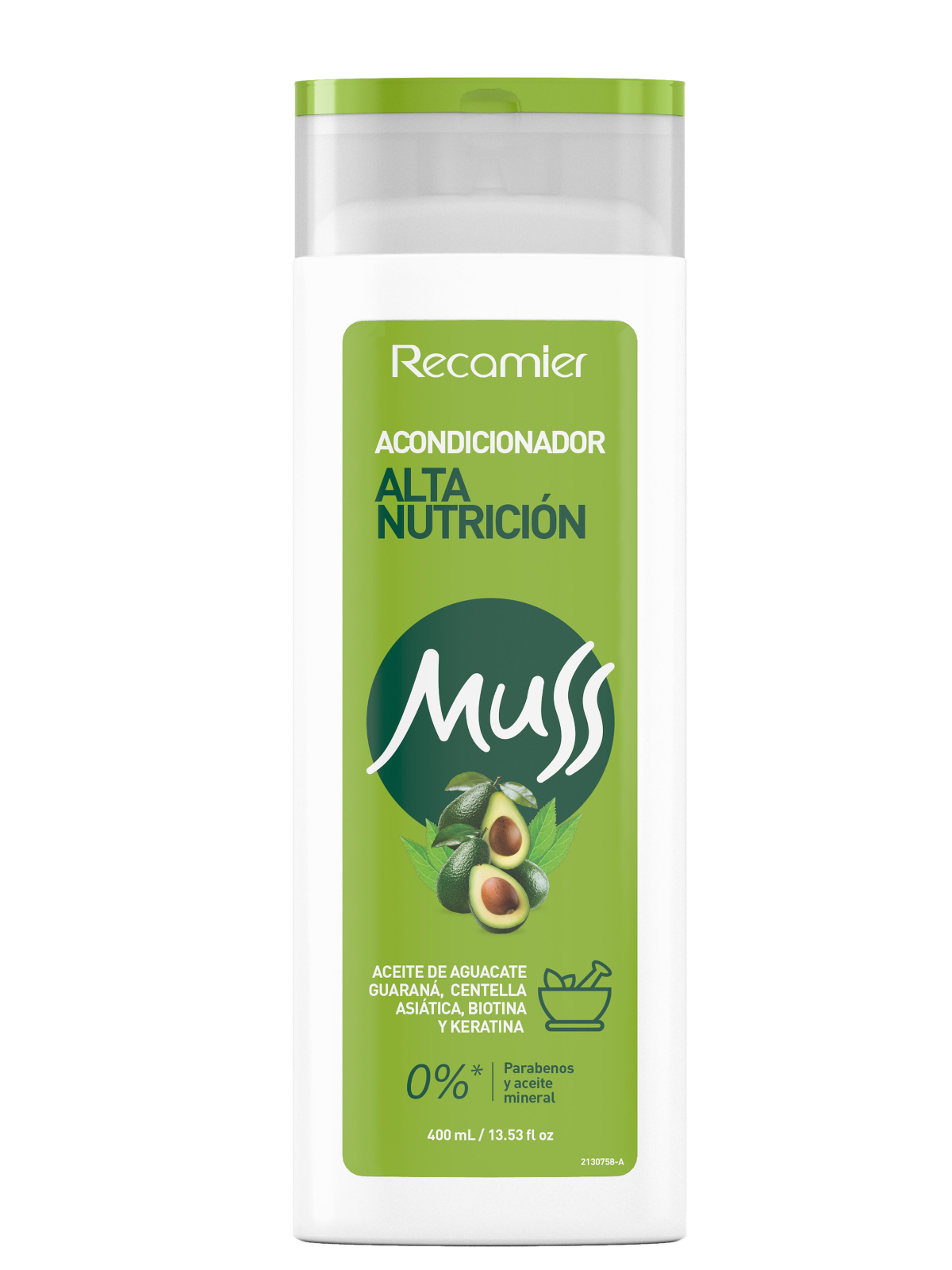 ACOND MUSS ALTA NUTRICION X 400 ML RECAMIER