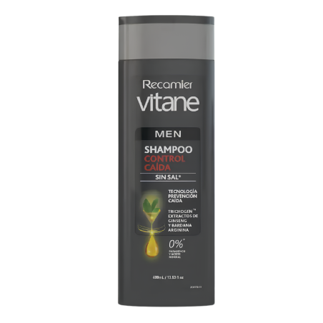 SHAMPO VITANE MEN CAIDA X 400 ML RECAMIER
