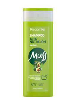 SHAMPO MUSS NUTRICION PLUS X 400 ML RECAMIER