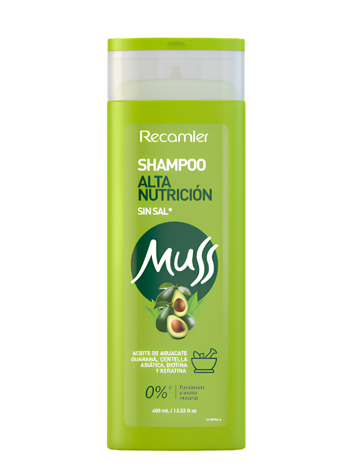 SHAMPO MUSS NUTRICION PLUS X 400 ML RECAMIER