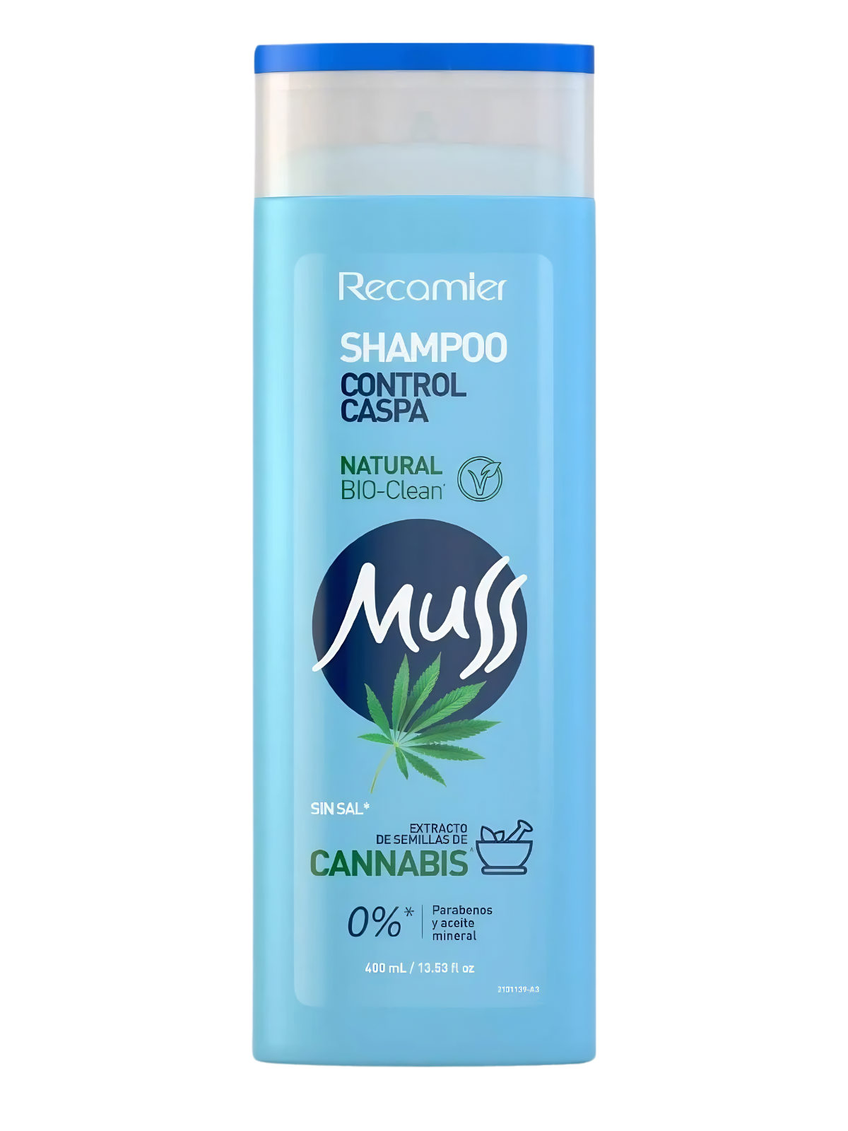 SHAMPO MUSS CONTROL CASPA X 400 ML RECAMIER