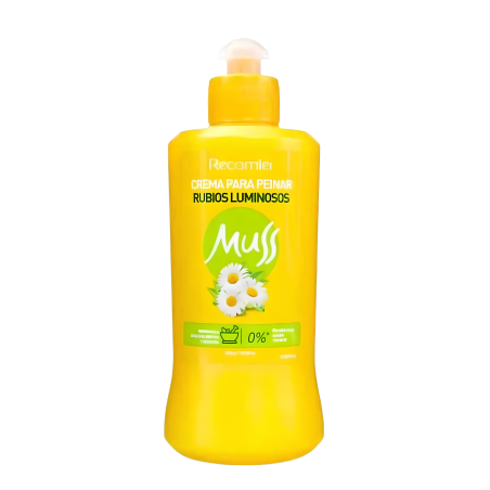 CREMA PEINAR MUSS RUBIOS LUMINOSOS  X 300 GR RECAMIER