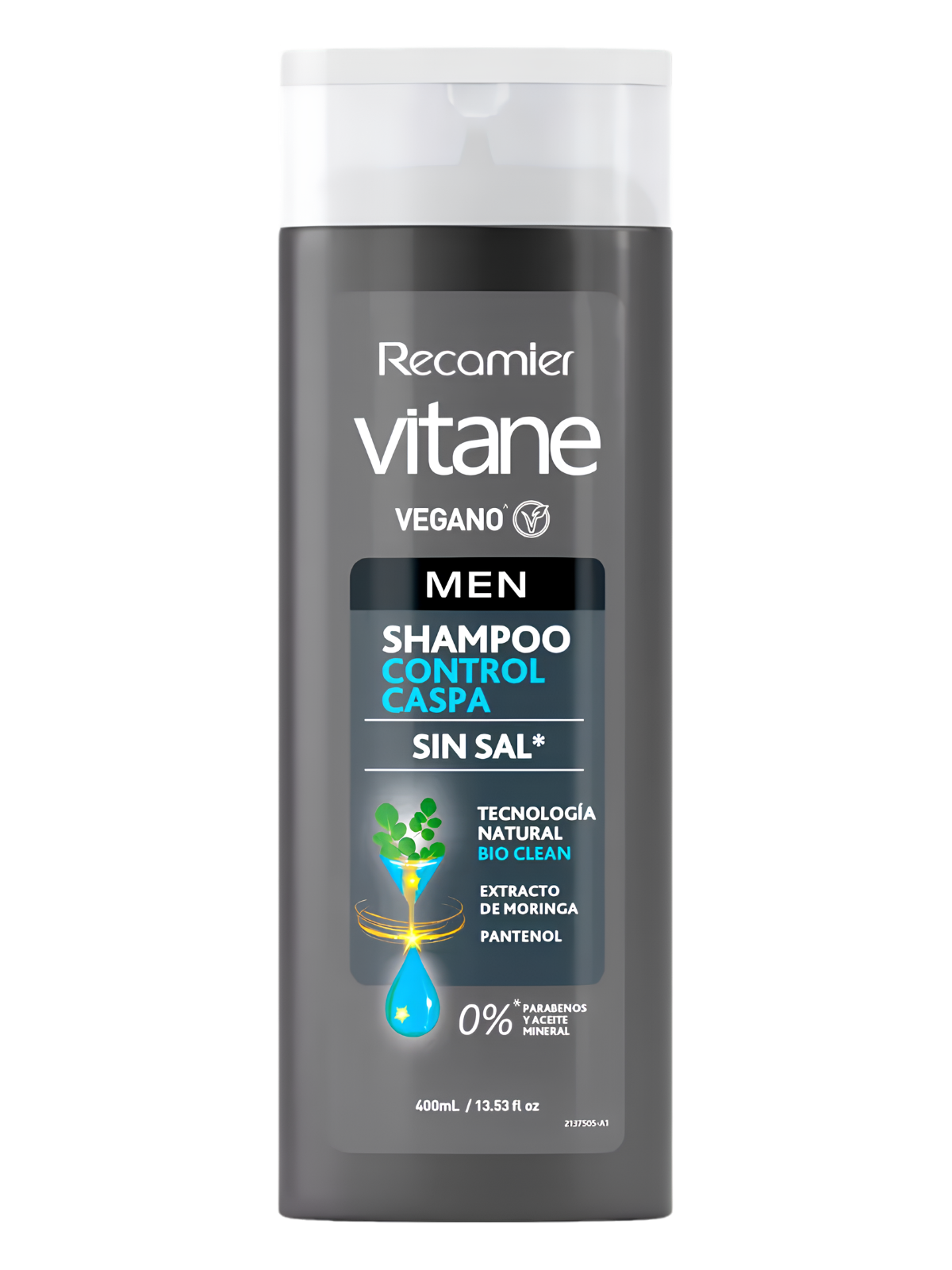 SHAMPO VITANE MEN CASPA X 400 ML RECAMIER