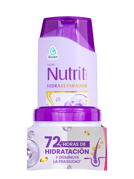 SHAMPO HIDRA REPARADOR X 600 + TTO X 300 NUTRIT