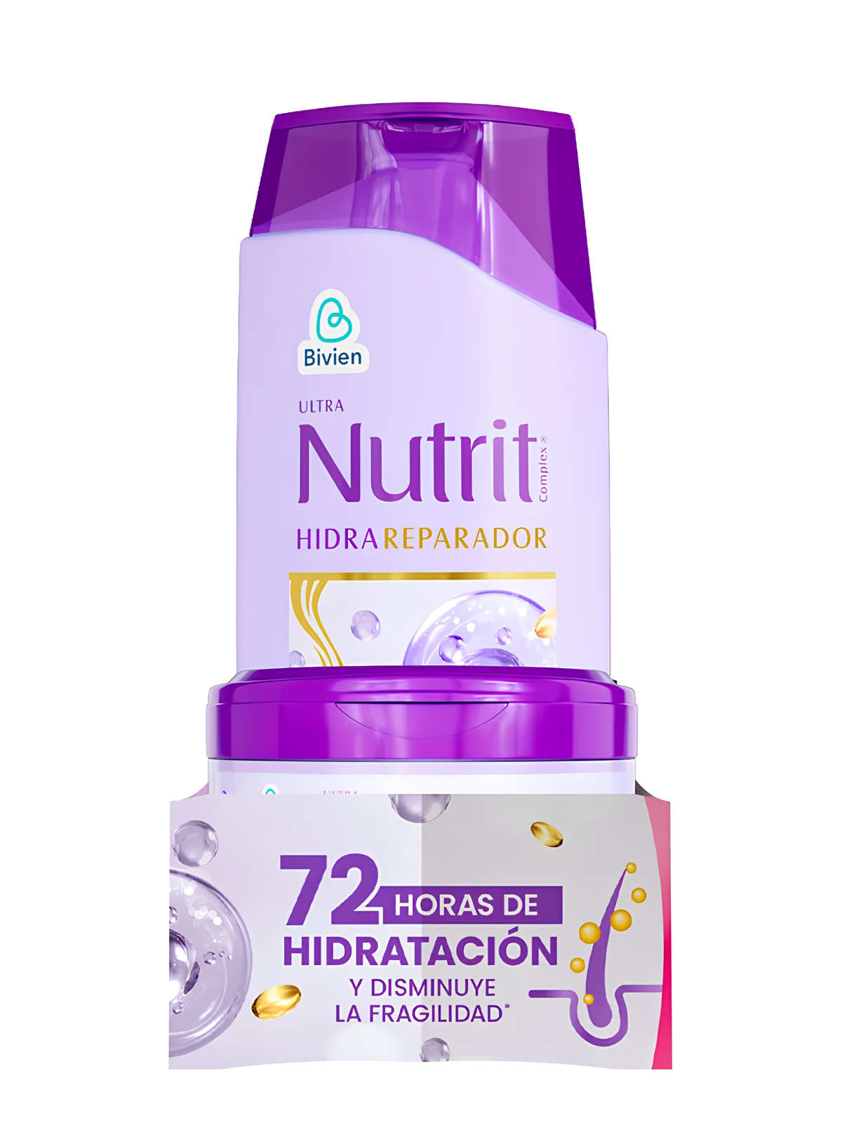 SHAMPO HIDRA REPARADOR X 600 + TTO X 300 NUTRIT