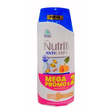 SHAMPO + ACOND CASPA X 600 NUTRIT