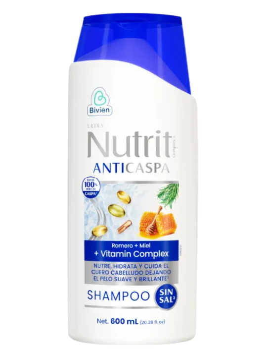 SHAMPO CASPA X 600 NUTRIT
