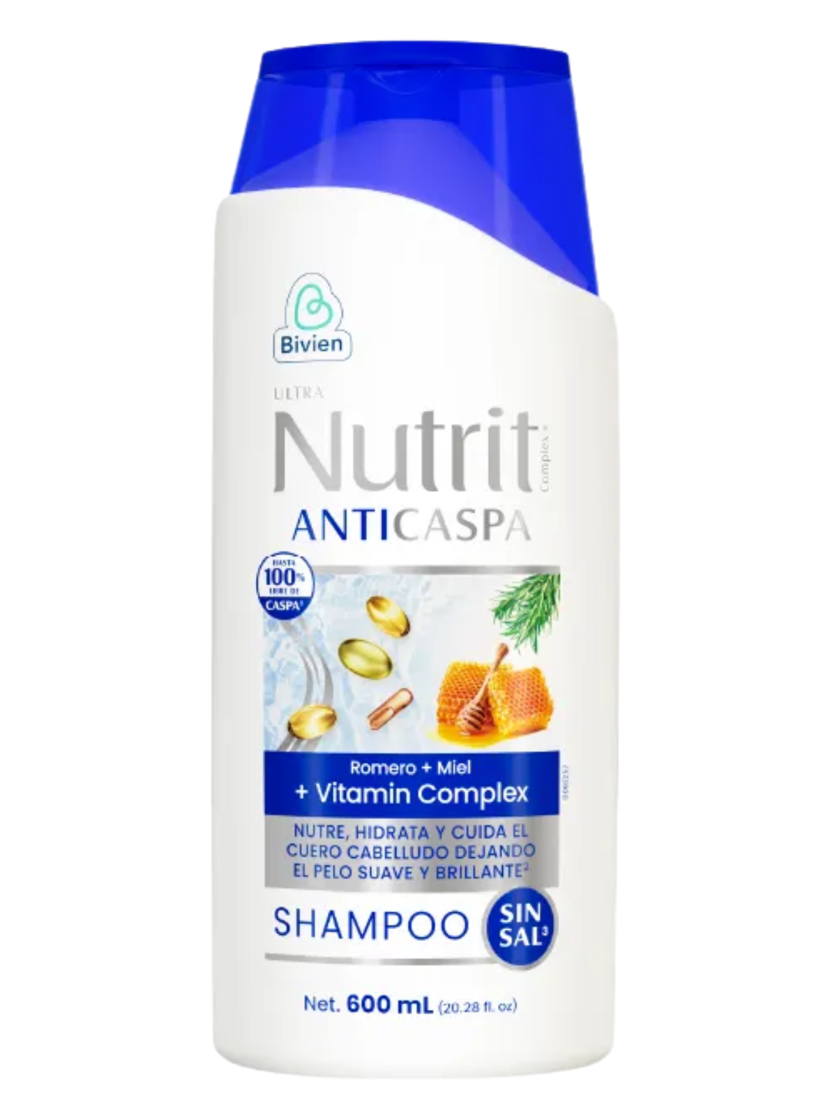 SHAMPO CASPA X 600 NUTRIT