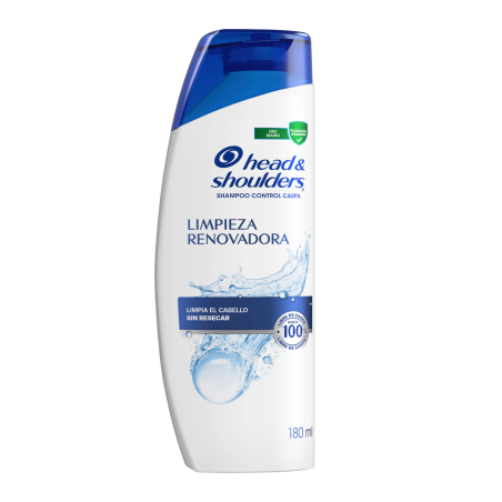 SHAMPO H&S LIMPIEZA RENOVADORA X 180 ML