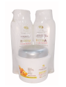 KIT BIOTINA Y NUEZ SHAMPO+TTO+CREMA PEINAR ROSS D ELEN
