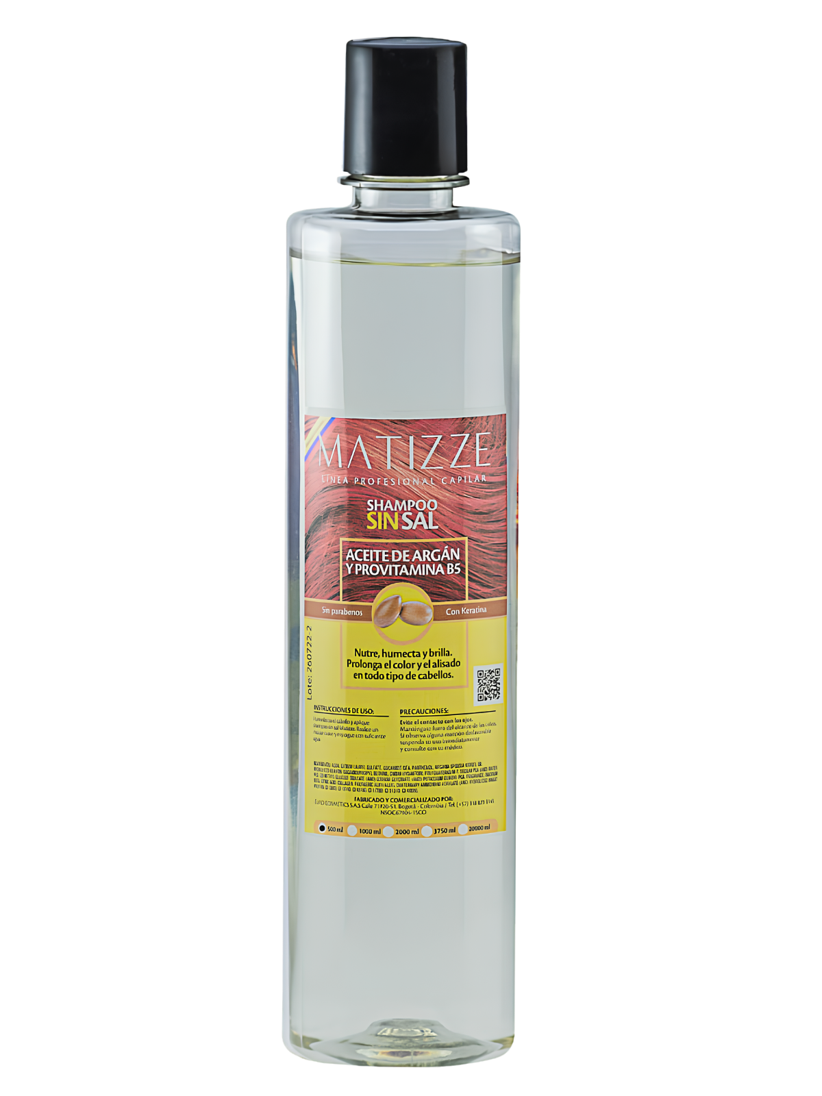 SHAMPO PROFESIONAL X 500 ML MATIZZE