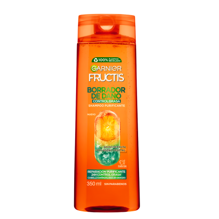 SHAMPO BORRADOR DE DAÑO X 350 FRUCTIS LOREAL