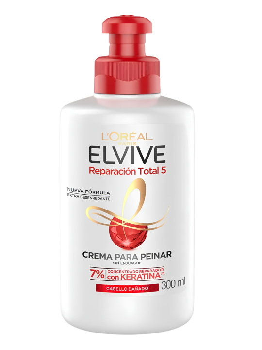 CREMA PEINAR REPARACION TOTAL X 300 ML ELVIVE