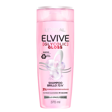 SHAMPO GLYCOLIC GLOSS X 370 ML ELVIVE LOREAL