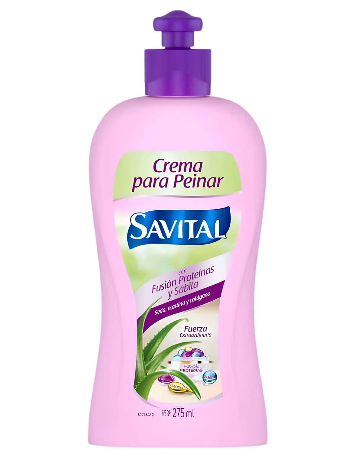 CREMA PARA PEINAR FUSION PROTEINAS Y SABILA X 275 ML SAVITAL