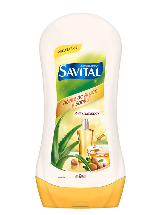 ACOND ARGAN X 490 ML SAVITAL