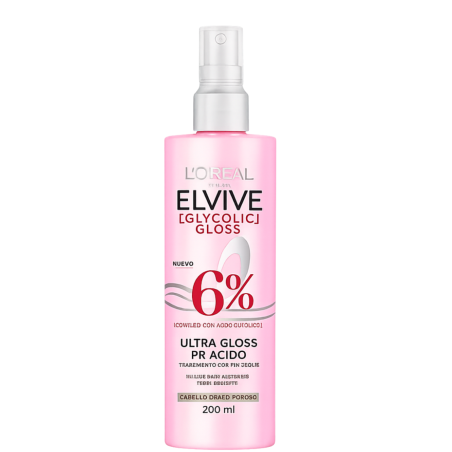 TTO SPRAY PH ACIDO GLYCOLIC GLOSS X 200 ML ELVIVE LOREAL