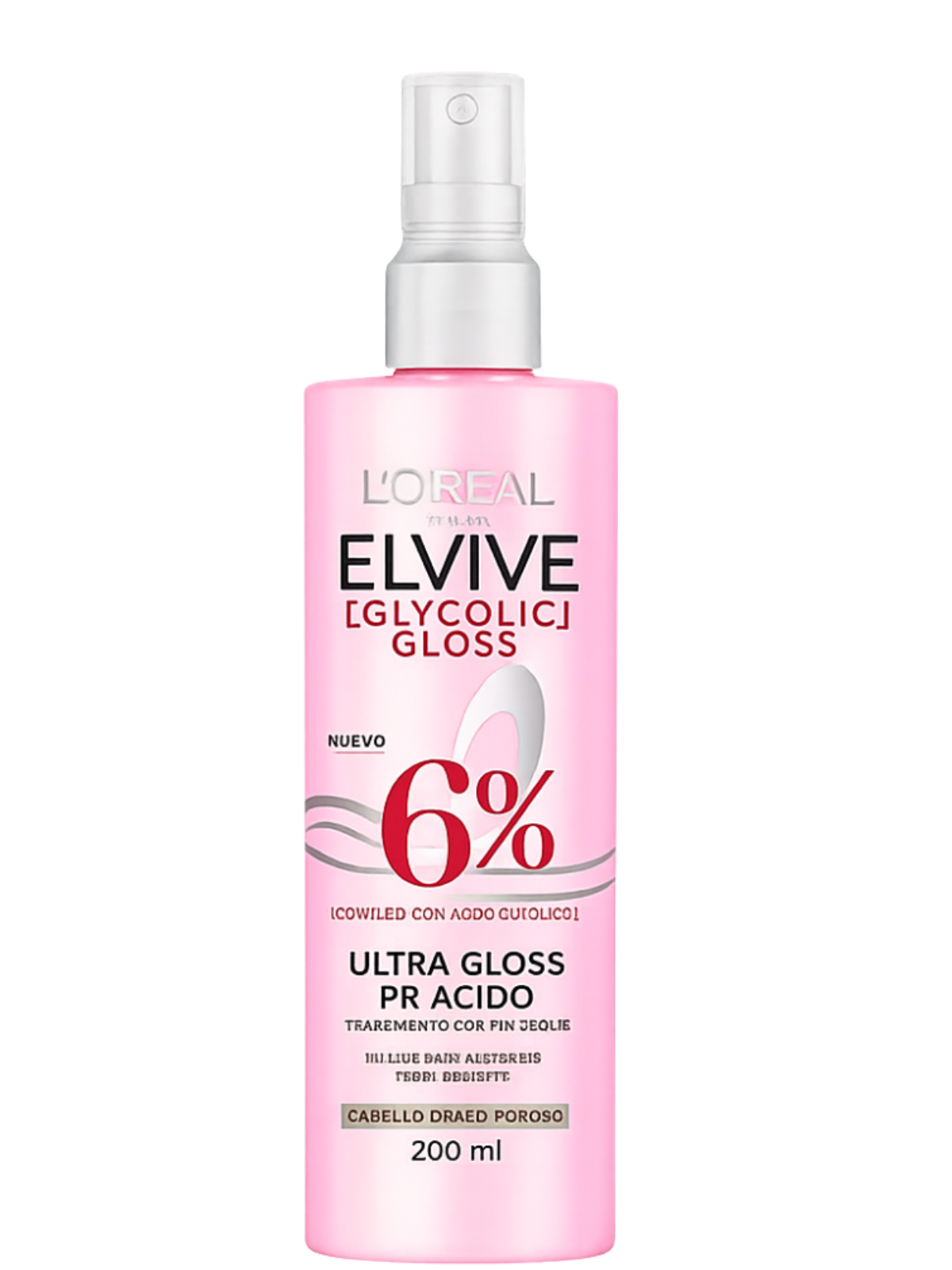 TTO SPRAY PH ACIDO GLYCOLIC GLOSS X 200 ML ELVIVE LOREAL