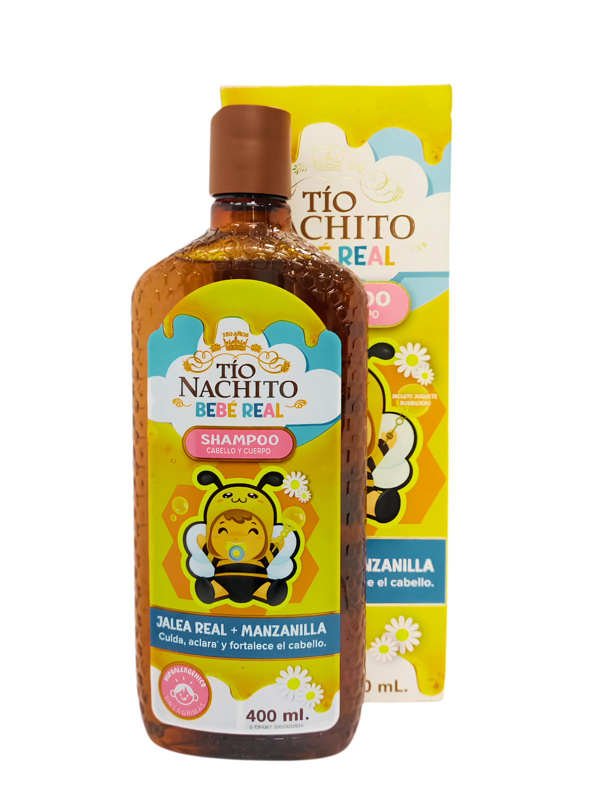 SHAMPO BEBE REAL TIO NACHITO X 415 ML