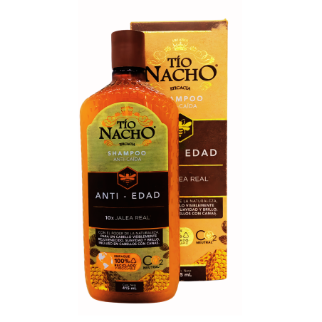 SHAMPO ANTI EDAD X 415 ML TIO NACHO