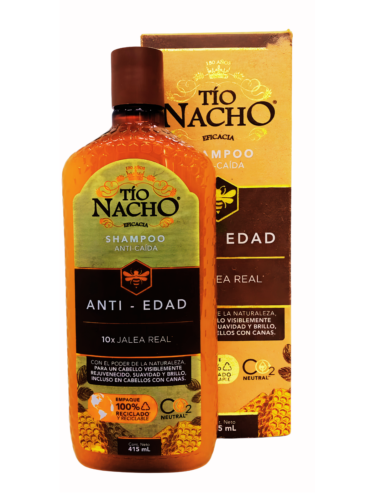 SHAMPO ANTI EDAD X 415 ML TIO NACHO