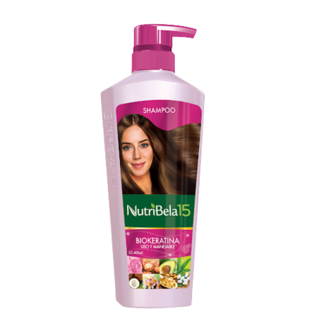 SHAMPO BIOKERATINA X 400 ML NUTRIBELA