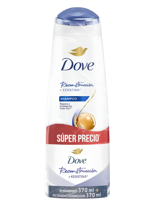 SH + ACOND RECONSTRUCCION X 370 + ACOND X 370 ML DOVE