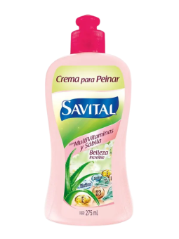 CREMA PARA PEINAR MULTIVITAMINAS X 275 SAVITAL