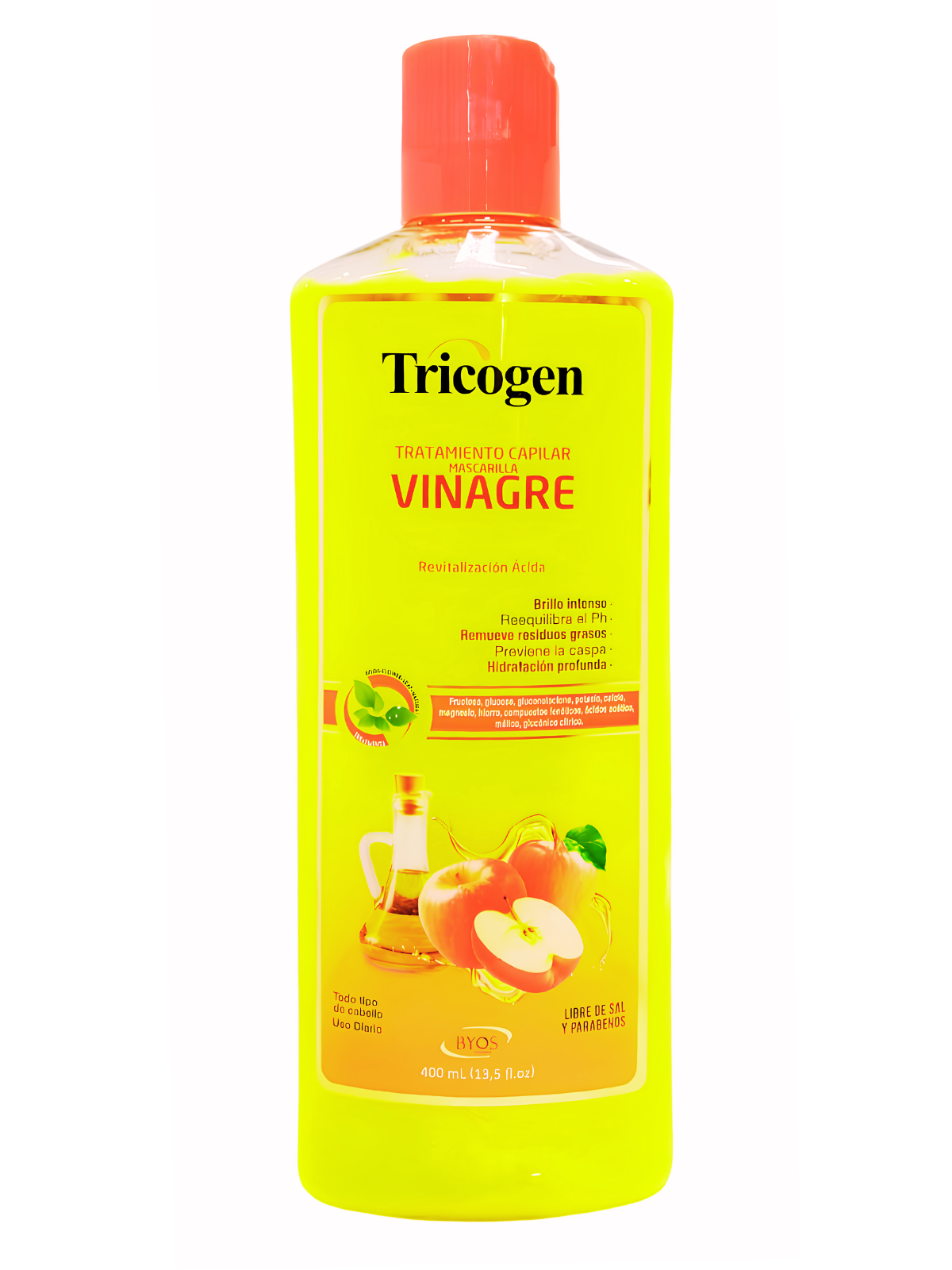 TTO VINAGRE MANZANA X 400 ML TRICOGEN BYOS