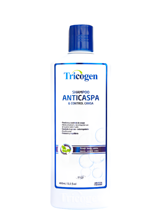 SHAMPO ANTICASPA X 400 ML TRICOGEN BYOS