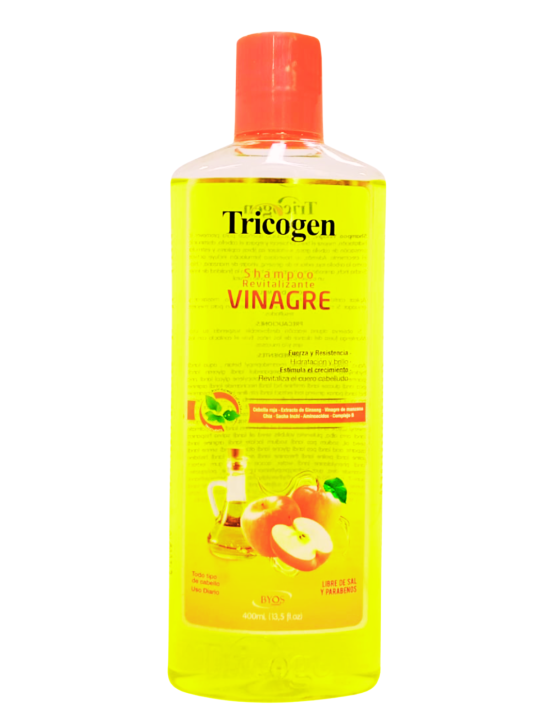 SHAMPO VINAGRE X 400 ML TRICOGEN BYOS
