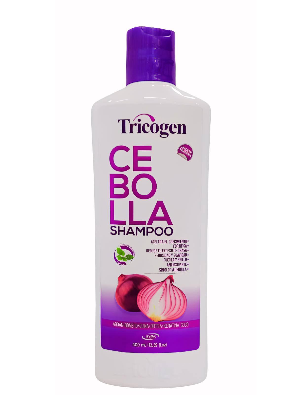 SHAMPO CEBOLLA X 400 ML TRICOGEN BYOS
