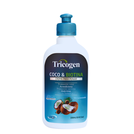 CREMA PEINAR COCO Y BIOTINA X 250 ML TRICOGEN BYOS