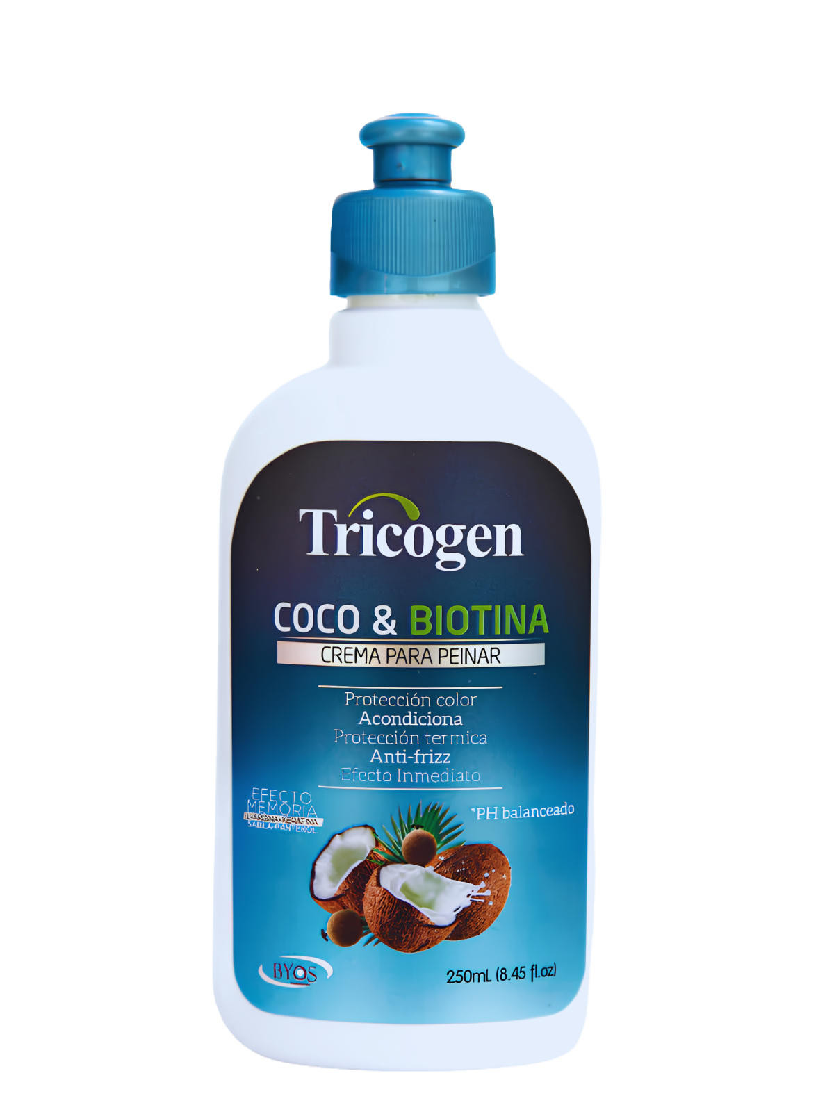 CREMA PEINAR COCO Y BIOTINA X 250 ML TRICOGEN BYOS
