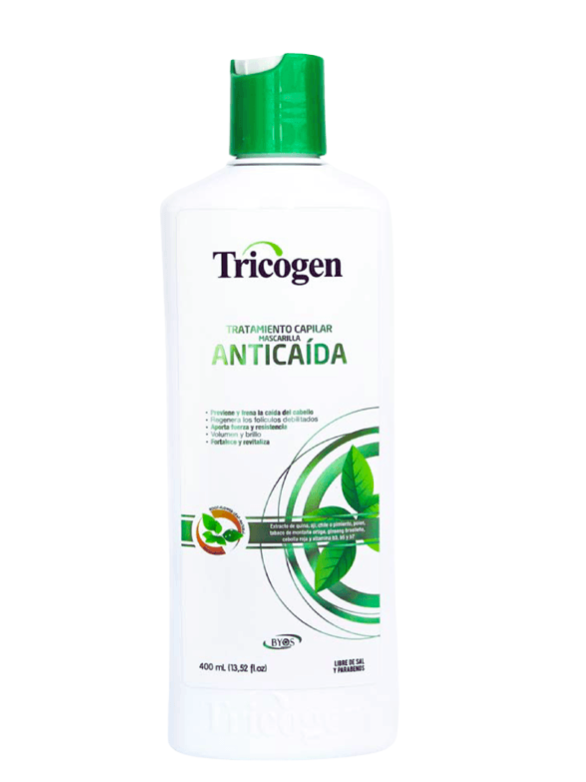 TTO ANTICAIDA X 400 ML TRICOGEN BYOS