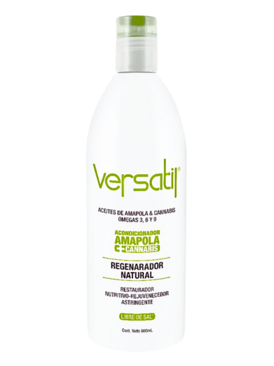 ACOND VERSATIL AMAPOLA + CANNABIS X 500 ML DUVICLAS