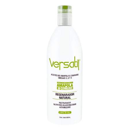 ACOND VERSATIL AMAPOLA + CANNABIS X 500 ML DUVICLAS