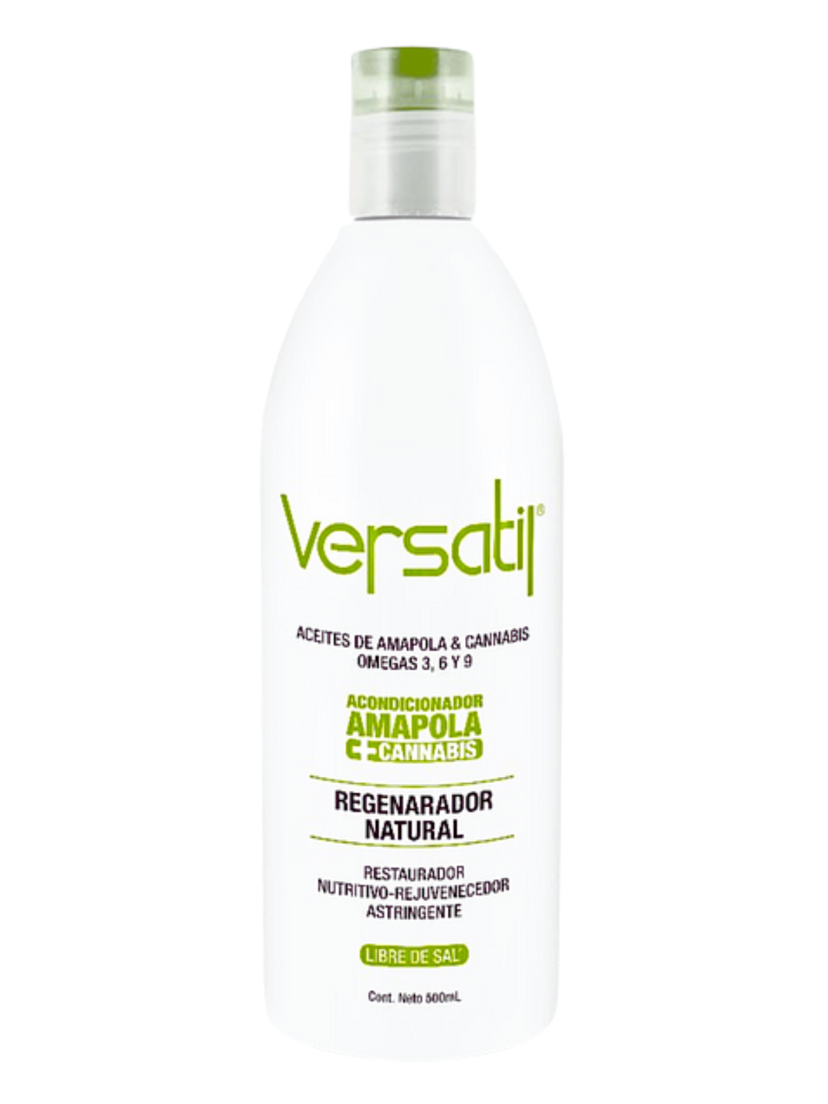 ACOND VERSATIL AMAPOLA + CANNABIS X 500 ML DUVICLAS