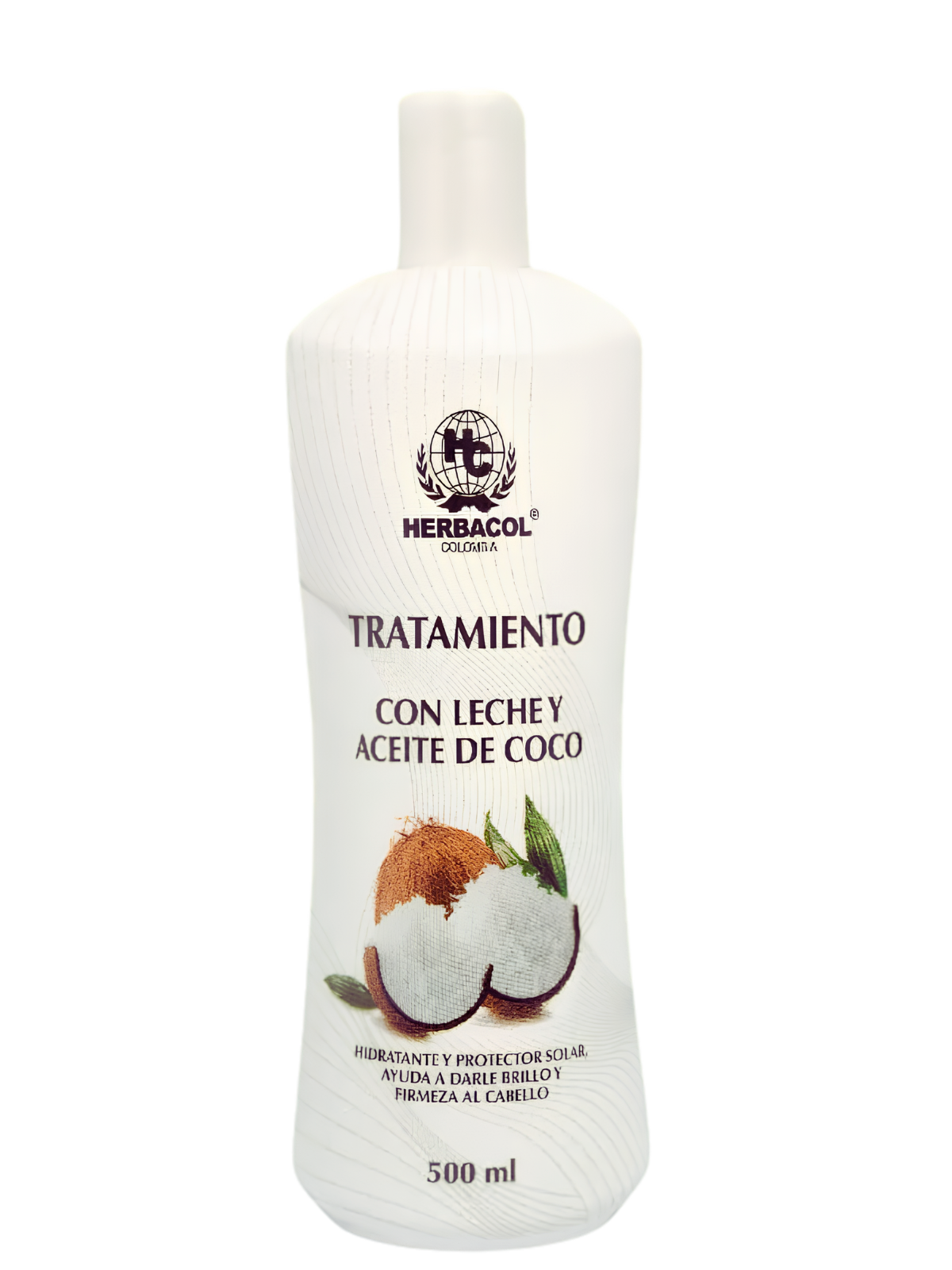SHAMPO LECHE Y ACEITE DE COCO X 500 ML HERBACOL