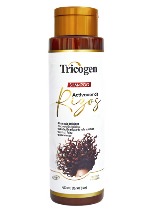 SHAMPO RIZOS DEFINIDOS X 450 ML TRICOGEN BYOS