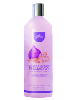SHAMPO MORADO CEBOLLA CANELA Y JENGIBRE X 500 ML JEMILU